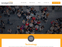 Tablet Screenshot of bridgevine.com